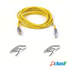 Belkin Cable Patch Cat5e UTP Cruzado Moldeado RJ-45 Macho -