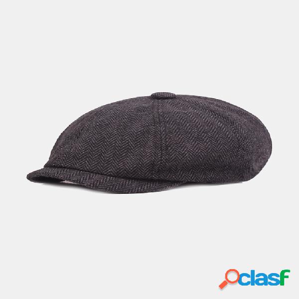Boina de algodón para hombre Painter Sombrero Newsboy