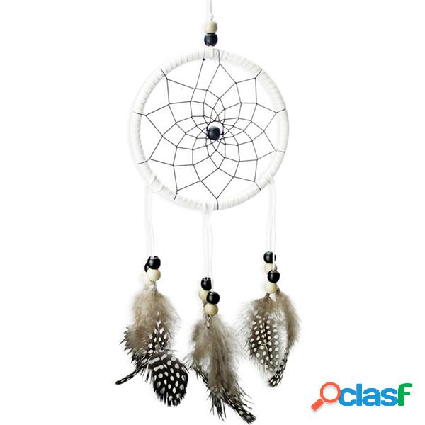 Hecho a mano Dreamcatcher pared de coches ventana colgante