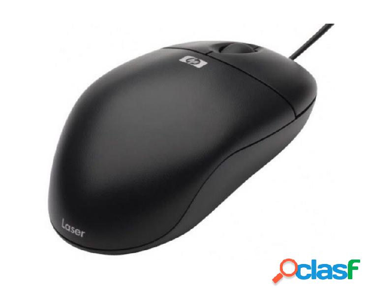 Mouse HP Óptico 2HD77LA, Alámbrico, USB, 800DPI, Negro