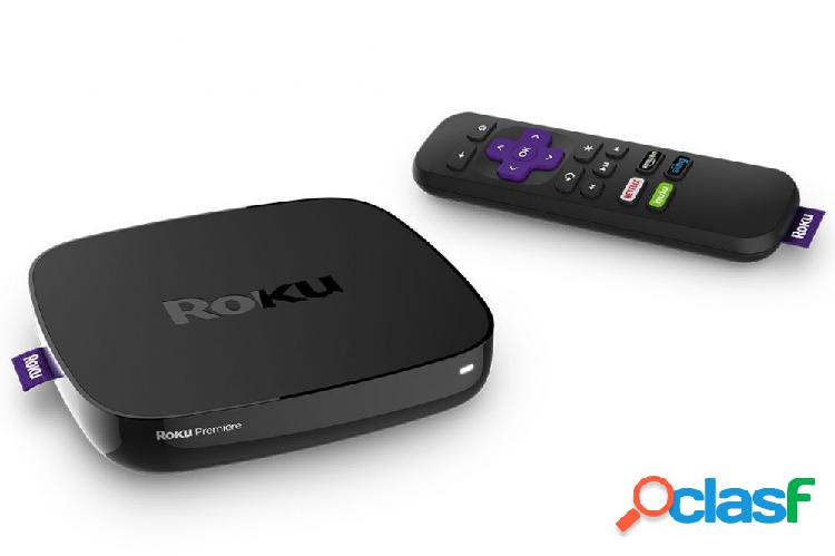 Roku Reproductor Multimedia Premiere, 4K Ultra HD, WiFi,