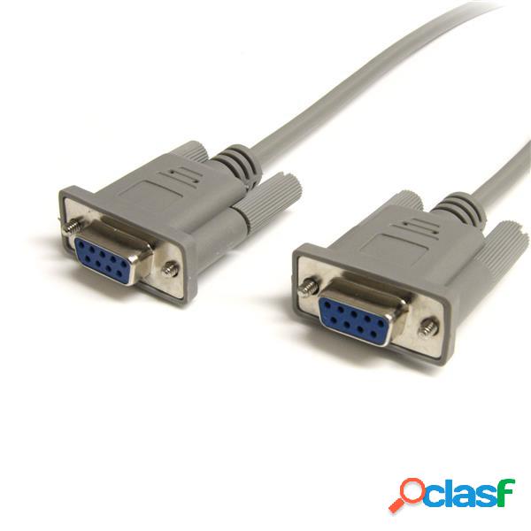 StarTech.com Cable DB-9 Hembra - DB-9 Hembra, 7.6 Metros,