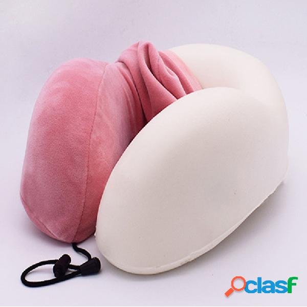 Espuma viscoelástica en forma de U Cuello Almohadas Soft