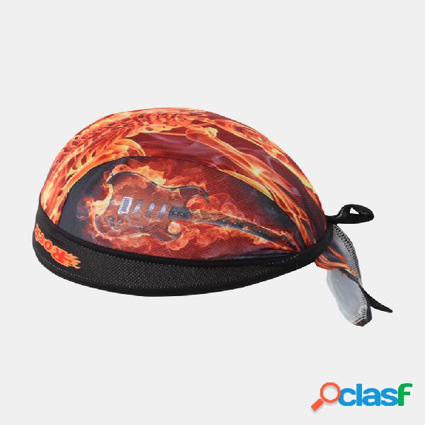 Pañuelo transpirable de pirata de secado rápido Gorro de