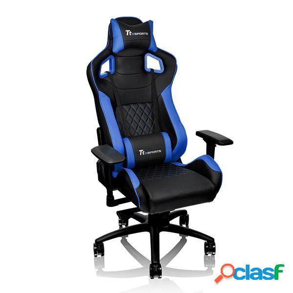 Tt eSPORTS Silla Gamer GT Fit, hasta 120Kg, Negro/Azul