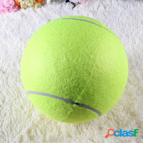 Yani DCT-2 Pelota de tenis gigante blanda Perro Juguete para