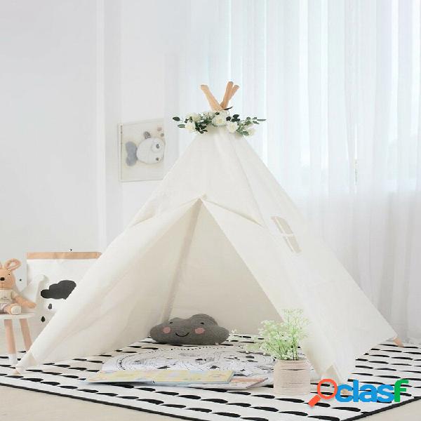 20 estrellas + Tiny Land Indian Cotton Canvas Kids Teepee