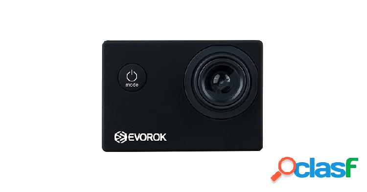 Cámara Deportiva Evorok Sandstorm, 12MP, Full HD, Negro