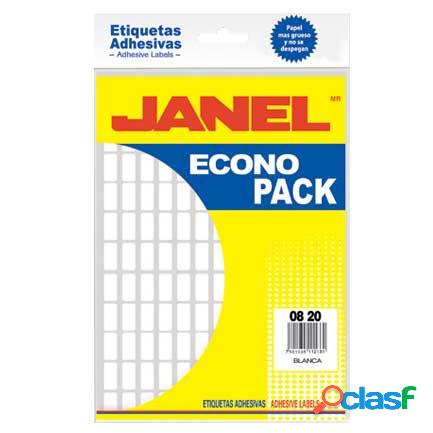 Janel Etiqueta EconoPack, Paquete de 108 Etiquetas de