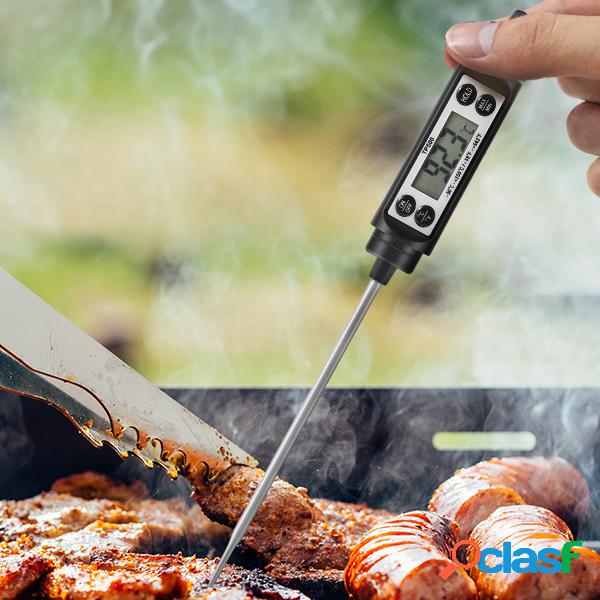 KCASA KC-TP500 Pluma Forma Parrilla de barbacoa digital de