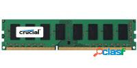 Memoria RAM Crucial CT25664BD160B DDR3, 1600MHz, 2GB,