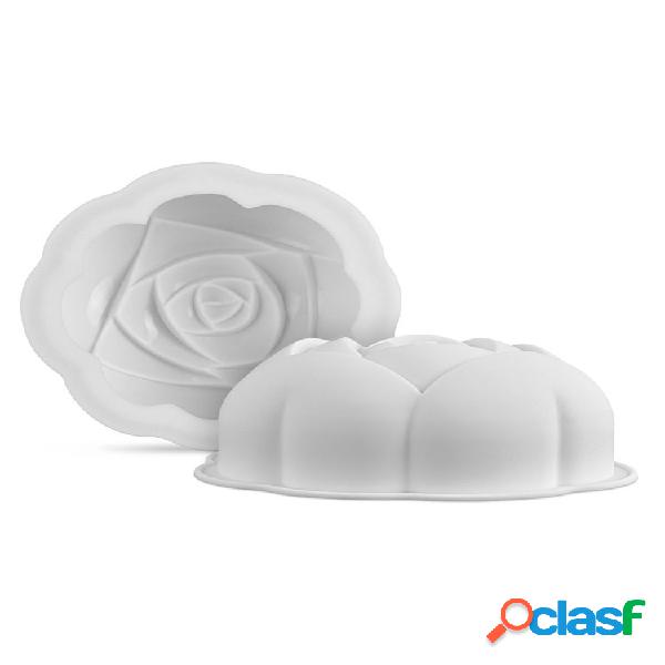 Rose Silicona Molde para pasteles Molde para hornear Decorar