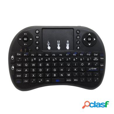 BRobotix Teclado Mini 171118, Inalámbrico, USB, Negro