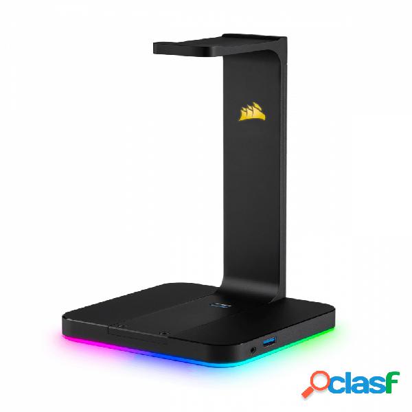 Corsair Base para Audífonos Gamer ST100 RGB Premium 7.1,