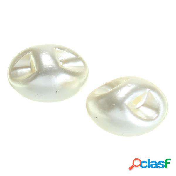 Costura Botones 60 piezas 10 mm Perla Botones para