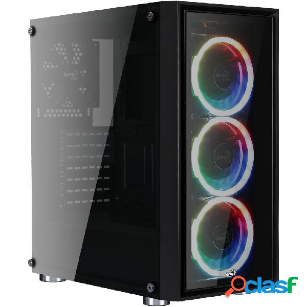 Gabinete Aerocool Quartz REVO RGB con Ventana, Midi-Tower,