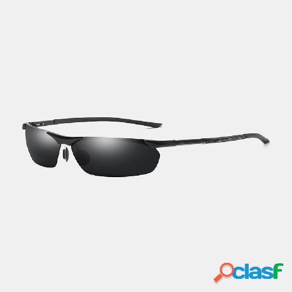 Gafas de sol polarizadas de aluminio y magnesio para hombre