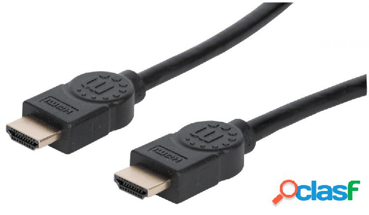 Manhattan Cable HDMI Macho - HDMI Macho, 9 Metros, Negro