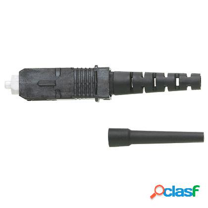Panduit Conector Fibra Óptica SC Multimodo, Negro, 10