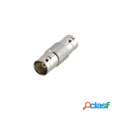 RF Industries Conector Coaxial de Barril BNC Macho - BNC