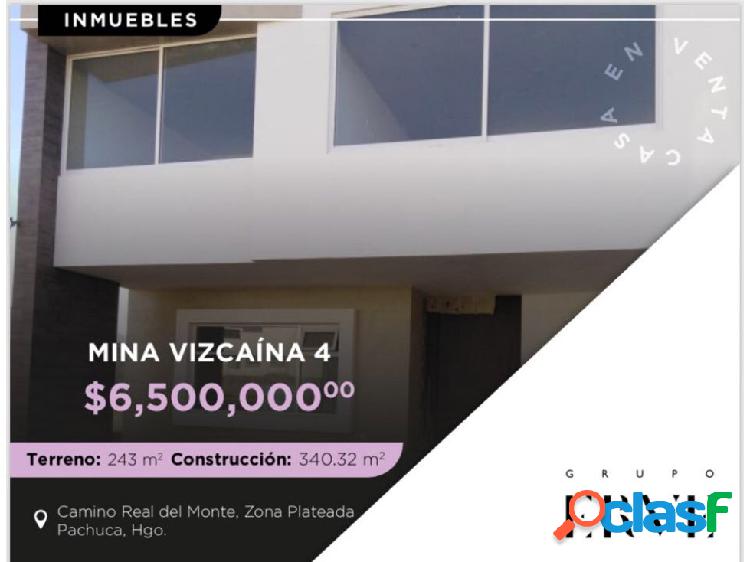 Residencia en Venta, Mina Vizcaina, Zona Plateada