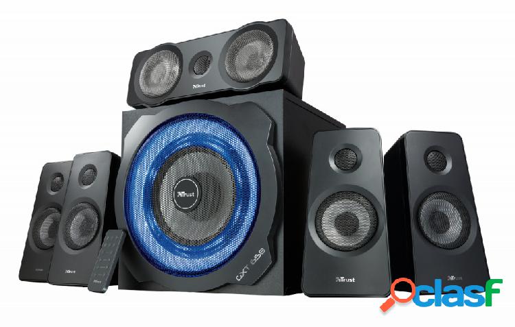 Trust Sistema de Bocinas con Subwoofer GXT 658 Tytan,