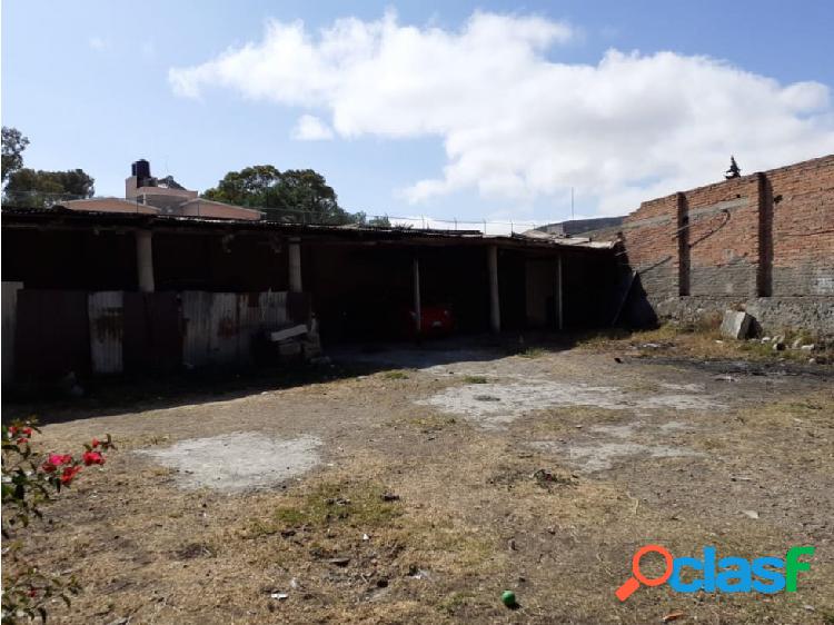 Venta de Terreno con 2 Locales zona hospitales Pachuca, Hgo.