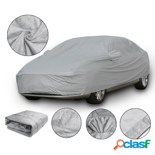 XL 4.9X1.8X1.5m Universal Full Car Cover Cotton Waterproof