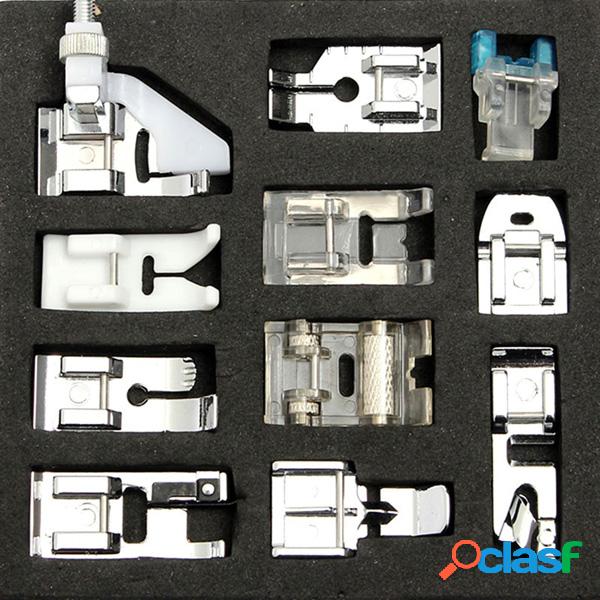 11 piezas Universal para el hogar máquina de coser