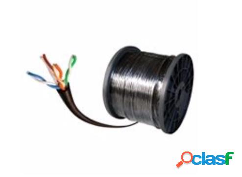 Condumex Bobina de Cable Cat6 UTP, 305 Metros, Negro