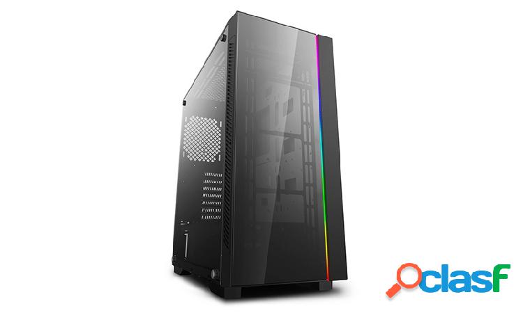 Gabinete DeepCool MATREXX 55 V3 ADD-RGB con Ventana LED RGB,