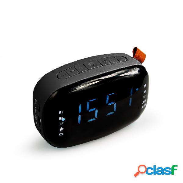 LED FM Radio Alarma digital Reloj con temporizador de