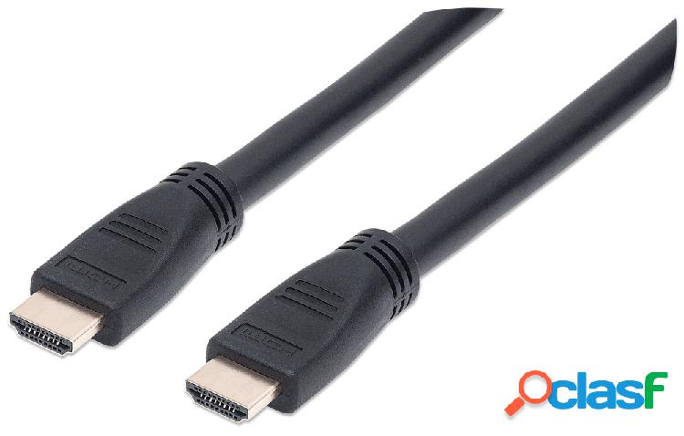 Manhattan Cable HDMI Macho - HDMI Macho, 10 Metros, Negro