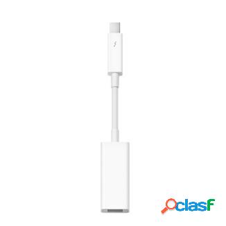 Apple Adaptador Thunderbolt Macho - FireWire Hembra, Blanco,