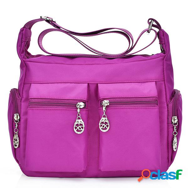 Bolsa impermeable con multi bolsillos de nylón al aire