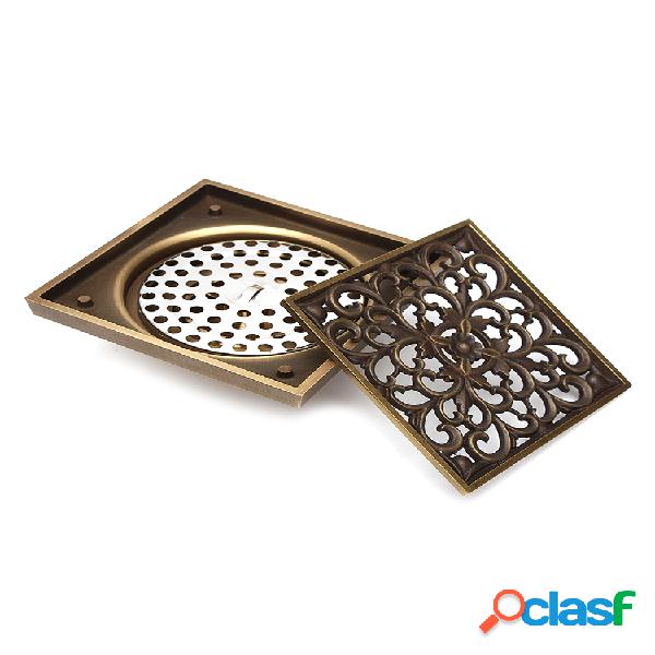 Desagüe de piso de estilo europeo Retro Square Cuarto de