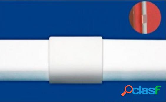 Thorsman Unión para Canaletas TMK 0812, Blanco, 3 Piezas