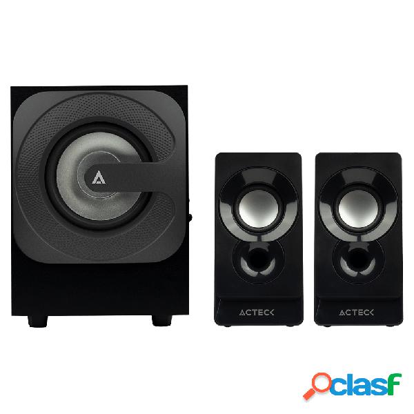 Acteck Bocinas con Subwoofer AC-926713, Bluetooth,