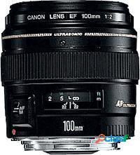 Canon Lente EF 100mm/2.0 USM, Macro, Negro