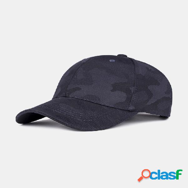 Hombre al aire libre Gorra de béisbol de camuflaje informal