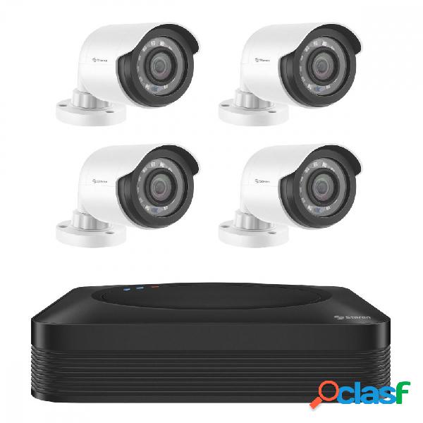 Steren Kit de Vigilancia CCTV-848/HDD de 4 Cámaras CCTV