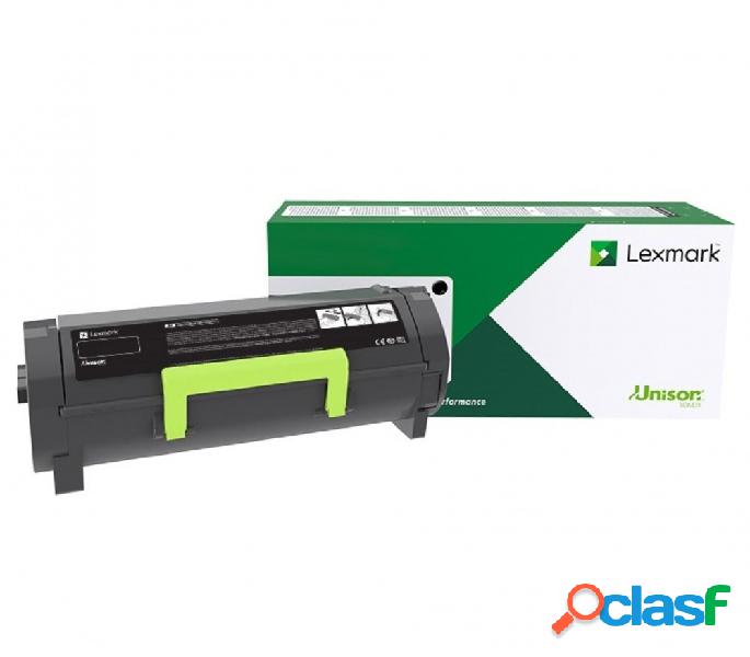 Tóner Lexmark C254UK0 Alto Rendimiento Negro, 8000 Páginas