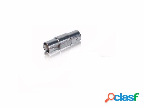 Venti Adaptador BNC Macho - BNC Macho, Metálico