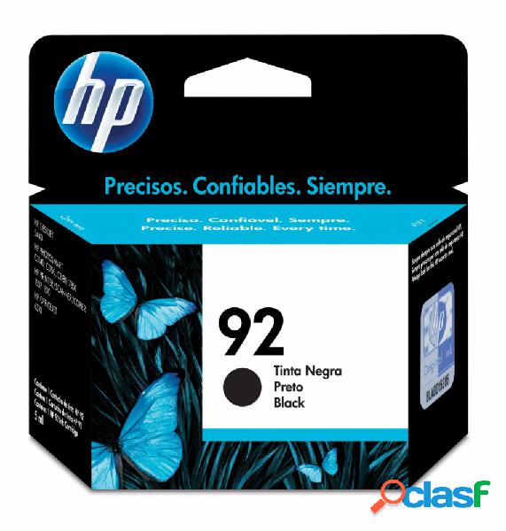 Cartucho HP 92 Negro Original, 220 Páginas