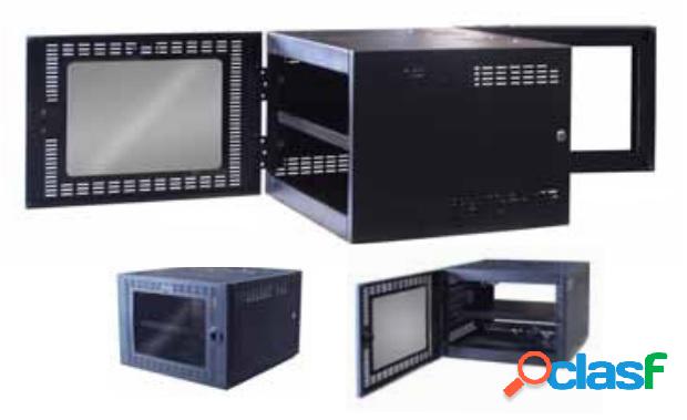 Gabinete North System CAWM6S-BKT de Pared, 6U, hasta 50kg