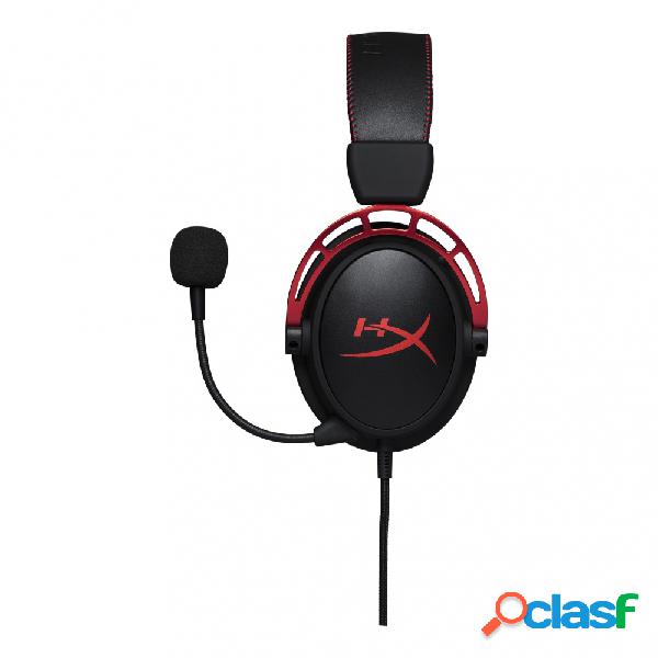 HyperX Audífonos Gamer Cloud Alpha, Alámbrico, 1.3 Metros,