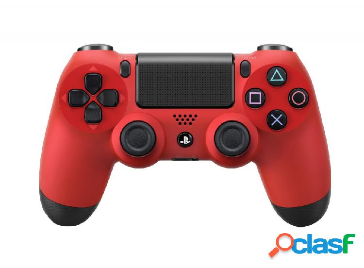 Sony Gamepad DualShock 4, Inalámbrico, Rojo, para