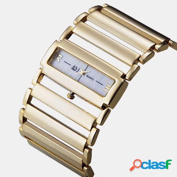 Trendy Casual Mujer Reloj de pulsera Correa de aleación