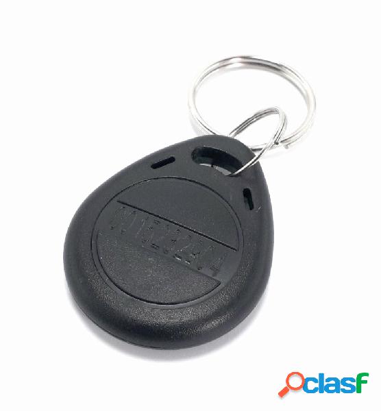 iSmart Llavero de Proximidad RFID, Negro, 10 Piezas