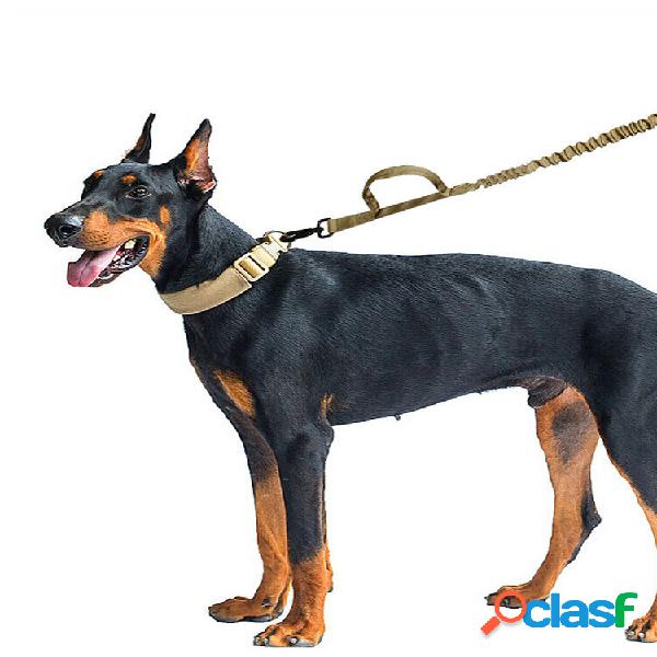 6 colores tácticos Perro Cuerda al aire libre Tracción